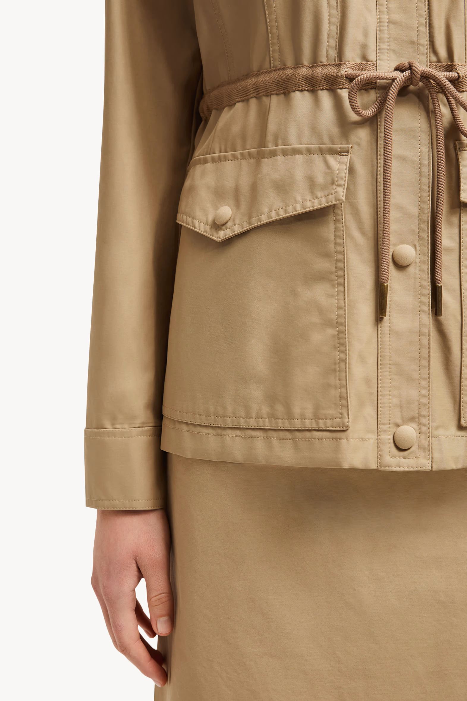 Veste militaire Saulon Femmes Beige Moncler 8